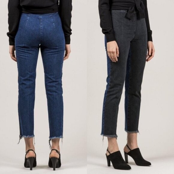 Rachel Comey | Two Tone Fletcher Jeans - Picture 2 of 10